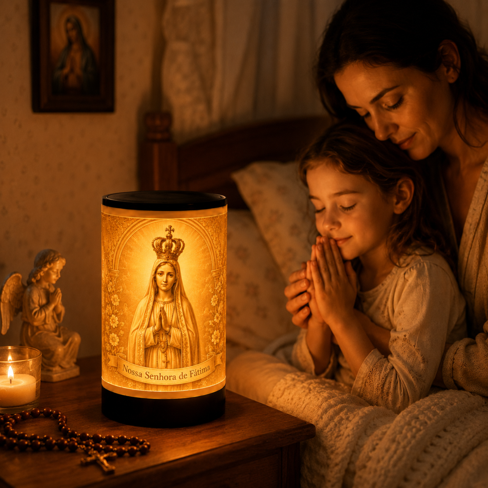 Luminária 3D Nossa Senhora de Fátima — foto 3 de 5