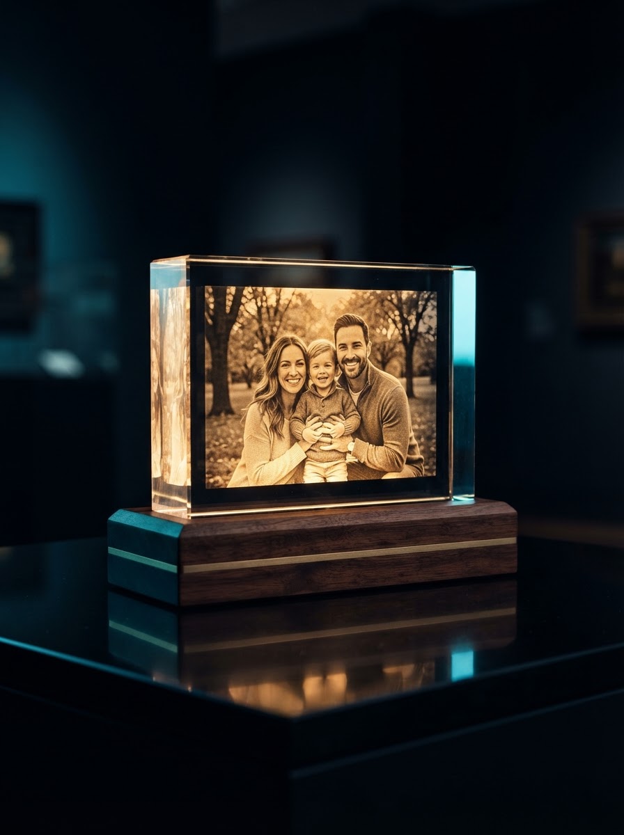 Luminária 360° Mãe & Bebês Personalizada — foto 2 de 6