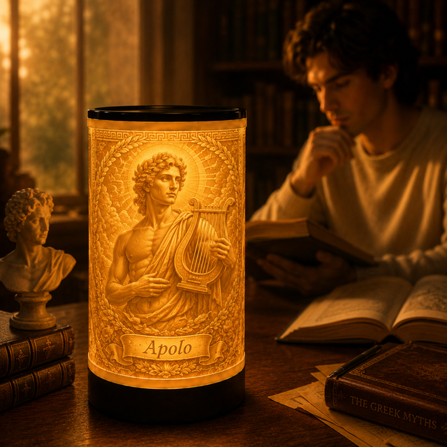 Luminária 3D de Apolo — foto 1 de 5