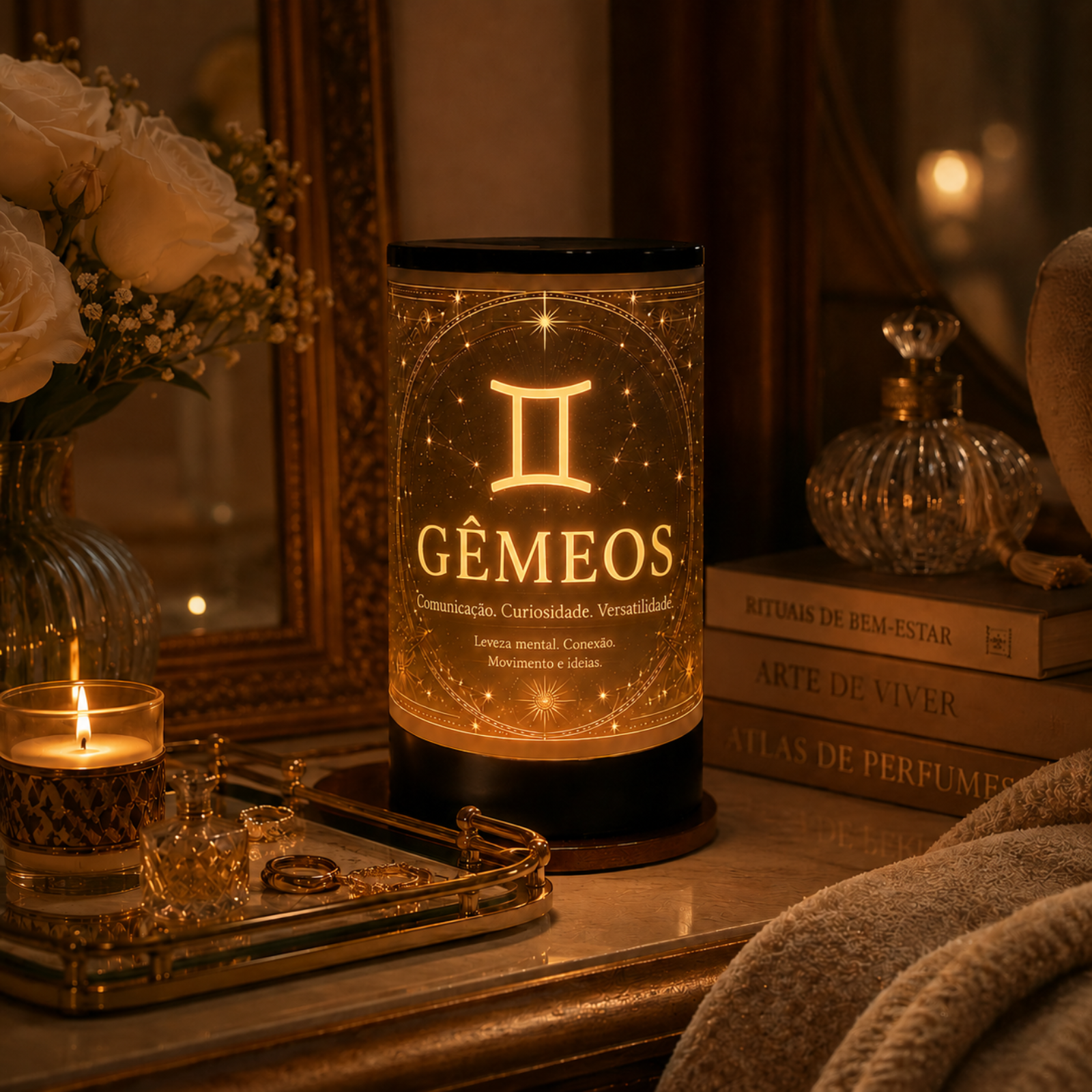 Luminária 3D de Gêmeos — foto 5 de 5