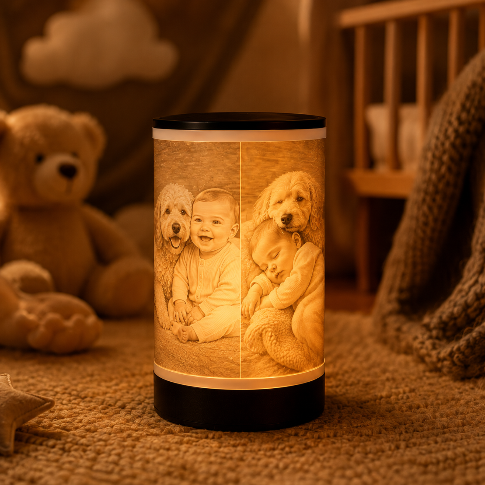 Luminária 360° Pet Personalizada — foto 3 de 6