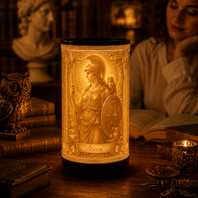 Luminária 3D de Atena — foto 1 de 5