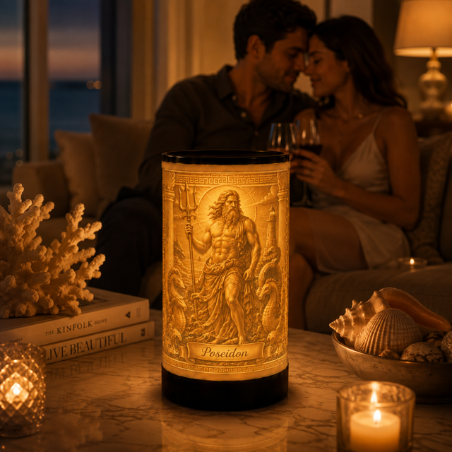Luminária 3D de Poseidon — foto 2 de 5