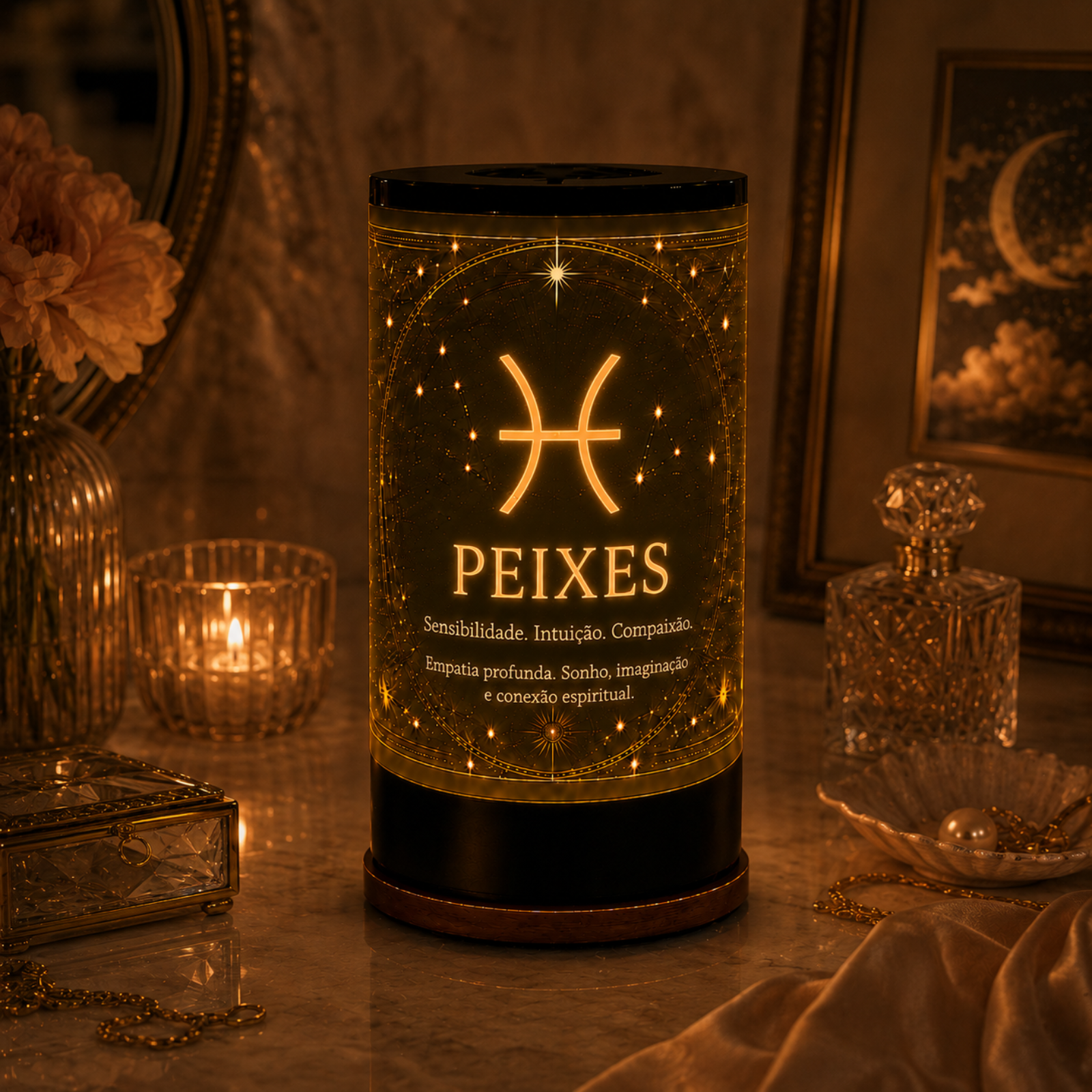 Luminária 3D de Peixes — foto 1 de 5