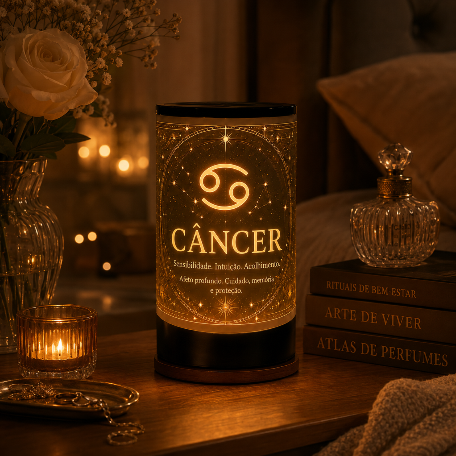 Luminária 3D de Câncer — foto 1 de 5