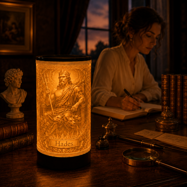 Luminária 3D de Hades — foto 4 de 5