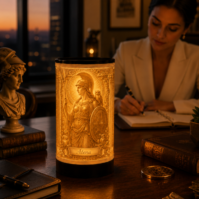 Luminária 3D de Atena — foto 4 de 5