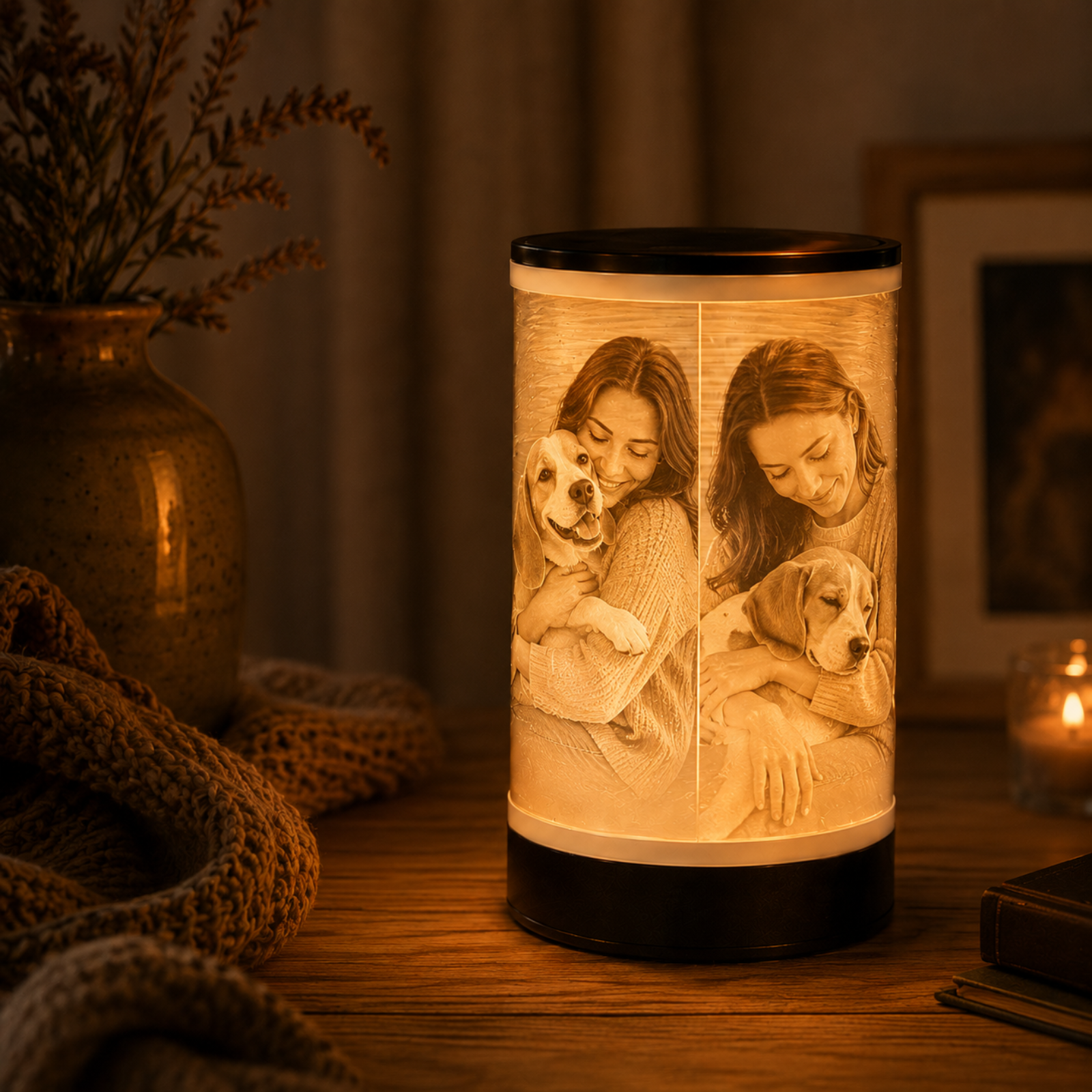 Luminária 360° Pet Personalizada — foto 4 de 6