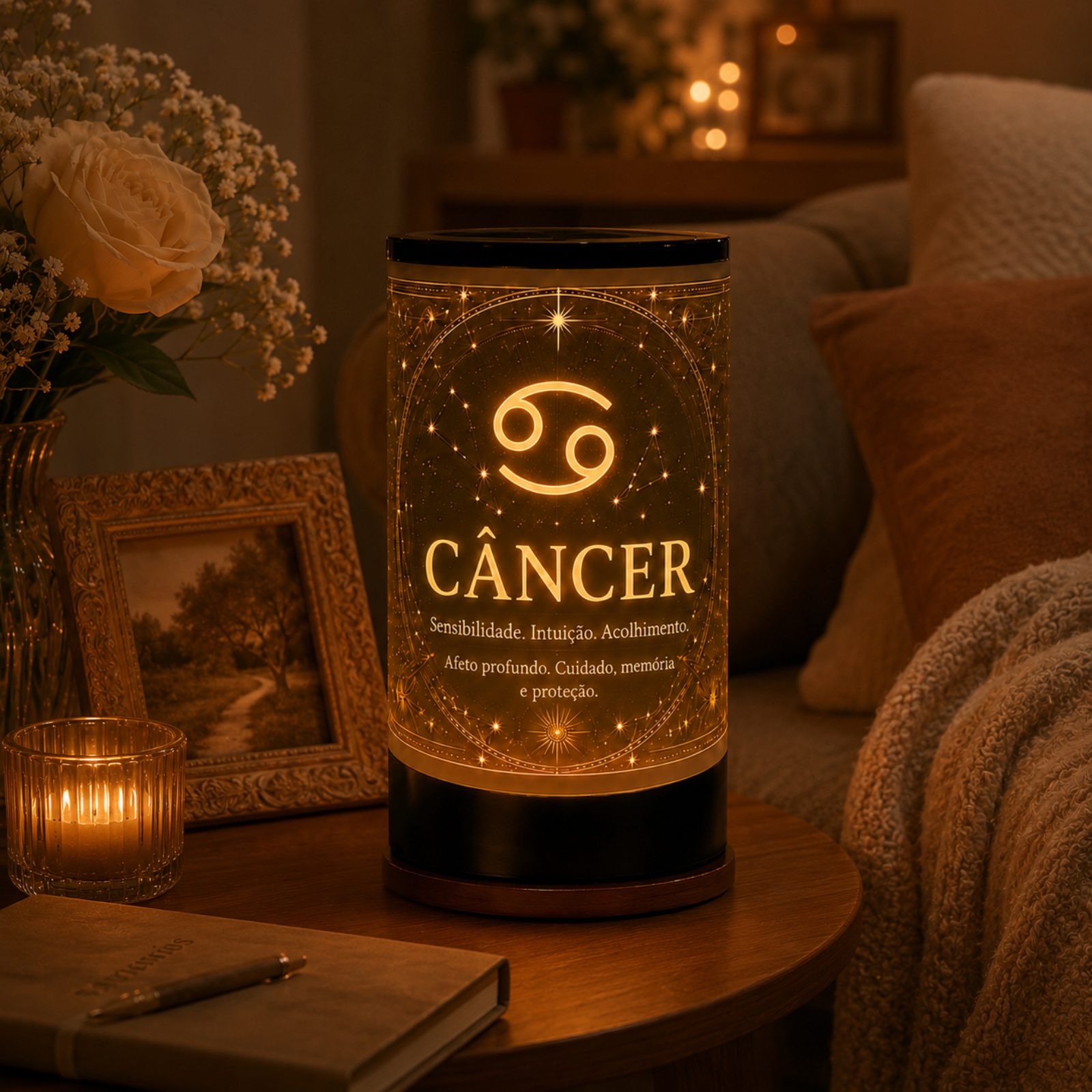 Luminária 3D de Câncer — foto 5 de 5